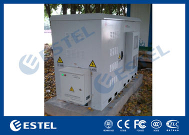 Cabinet extérieur de station de base de revêtement extérieur anti-corrosif de poudre avec l'échangeur de chaleur (SORTILÈGE)