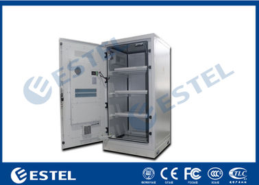 Cabinet extérieur en aluminium un Front Door For Telecom Station de batterie