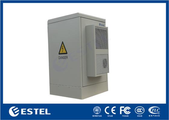 le Cabinet extérieur AC220V de télécom de climatiseur de 16U 1500W protègent contre les intempéries
