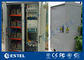 IP45 Cabinet de station de base d'ATS UPS, Cabinets de bord de la route avec la climatisation à C.A.