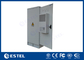 Cabinet 20U externe des télécommunications ISO9001 Cabinet extérieur imperméable de batterie de support de 19 pouces