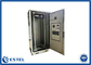 Cabinet extérieur imperméable des télécommunications 40U avec le système à distance de Monitory et la distribution d'énergie