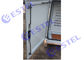 Cabinet extérieur de télécom de bâti en aluminium antipluie de plancher de Sunproof des portes IP65 deux