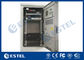 Front Access Outdoor Telecom Cabinet IP55 a galvanisé l'acier avec la PDU SME d'UPS