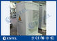 Système de refroidissement extérieur intégré en acier galvanisé d'échangeur de chaleur du Cabinet 120W/K de télécom