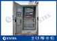 Climatiseur IP55 refroidissant l'armoire d'alimentation extérieur avec des étagères de support et de batterie d'équipement de 19 pouces