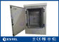Cabinet solaire extérieur de 1.5mm 15U IP55 pour l'équipement de 19 pouces