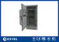 Cabinet extérieur de refroidissement 33U IP55 de télécom d'échangeur de chaleur double