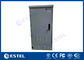 Cabinet extérieur imperméable en acier à mur unique des télécom 20U pour le matériel électronique