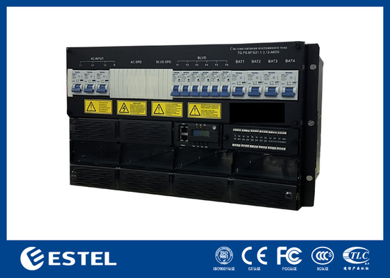 Système d'alimentation électrique à hauteur 6U ET4830000W Système de rectificateur de télécommunications