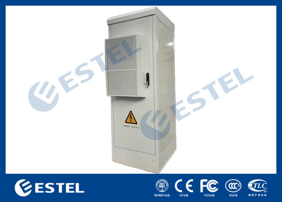 35U IP55 Armoire d'équipement extérieur anti-corrosion avec porte avant et porte arrière