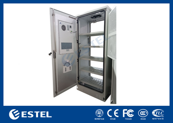 ET9070220-42U IP55 Armoire de télécommunication extérieure avec climatiseur en acier galvanisé