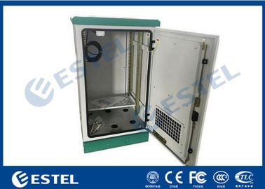 Le type Cabinet extérieur de fan de télécom imperméabilisent anti-corrosif avec le matériel en acier galvanisé