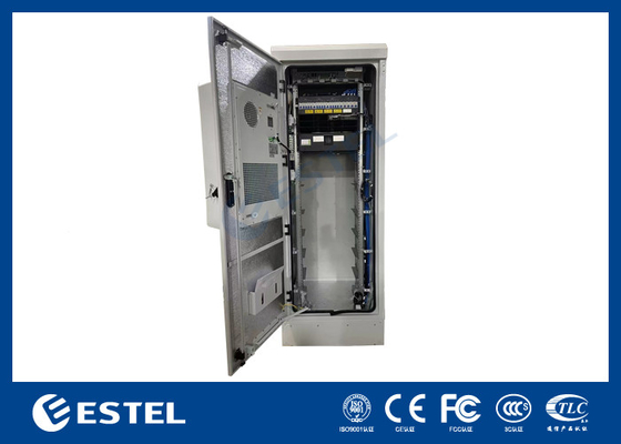 ET7575180A-33U Armoire à double paroi Montée au sol Armoire électrique télécom 48V