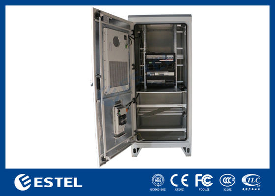 22U IP65 Armoire de télécommunication extérieure avec des caractéristiques anti-vol et résistantes aux intempéries