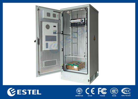 Redresseur de système d'alimentation télécom extérieur - Armoire extérieure 30U avec système d'alimentation CC télécom évolutif de 9kW à 18kW