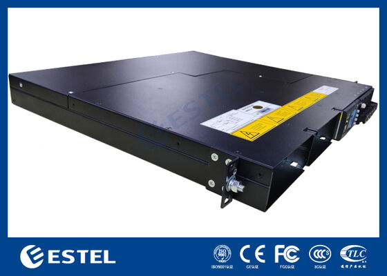 L'alimentation électrique intelligente DC48V 1U personnalisée L'alimentation électrique télécom avec gestion de la batterie