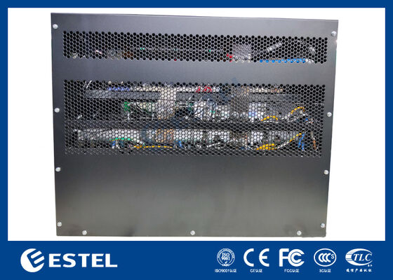 Système d'alimentation en courant continu compact 7U pour les réseaux de télécommunications et les infrastructures de communication 6 kW de sortie, contrôle intégré et conversion de puissance