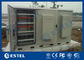 Cabinet intégré extérieur de station de base de 3 compartiments pour l'équipement et la batterie d'installation