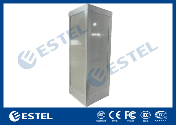 35U IP55 Armoire d'équipement extérieur anti-corrosion avec porte avant et porte arrière