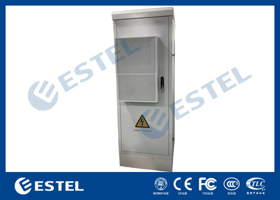 35U IP55 Armoire d'équipement extérieur anti-corrosion avec porte avant et porte arrière