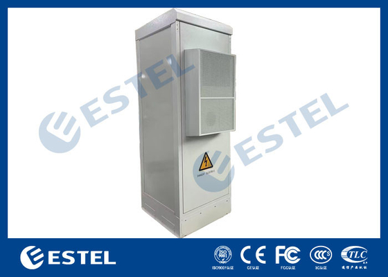 35U IP55 Armoire d'équipement extérieur anti-corrosion avec porte avant et porte arrière