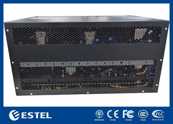 48V alimentation électrique encastrée 5U hauteur 19 pouces rack installation avec 6 modules rectificateurs