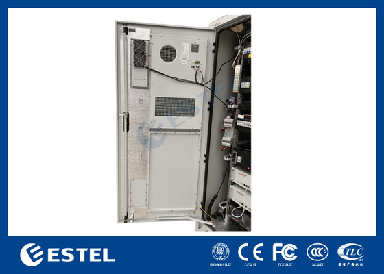 40U standard 19 pouces cabinet d'alimentation hybride extérieur avec énergie solaire et système d'alimentation