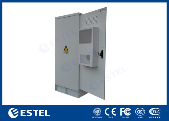 Armoire extérieure de 19 pouces à support Armoire de commande intégrée à batterie