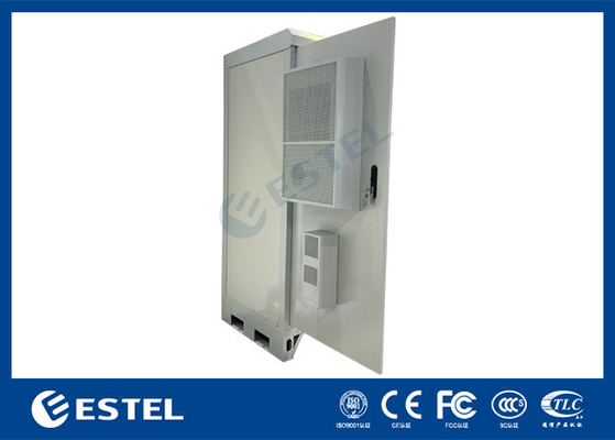 IP55 Armoire intégrée extérieure avec système de surveillance et climatiseur pour le refroidissement