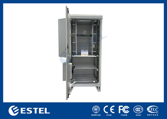 IP55 Armoire intégrée extérieure avec système de surveillance et climatiseur pour le refroidissement