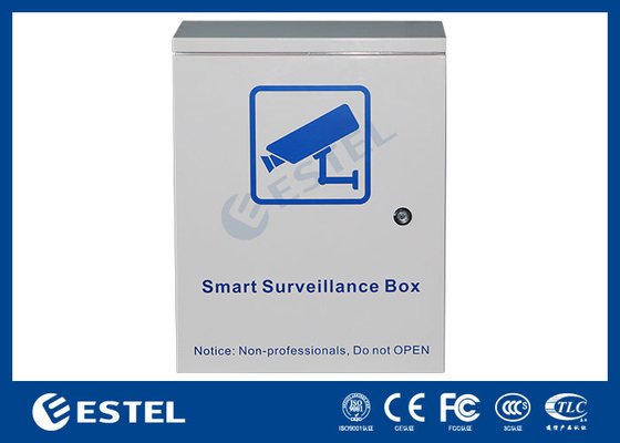 Boîte de surveillance intelligente de porte métallique avec une entrée d'alimentation AC220V de 1 canal et une sortie de 5 canaux