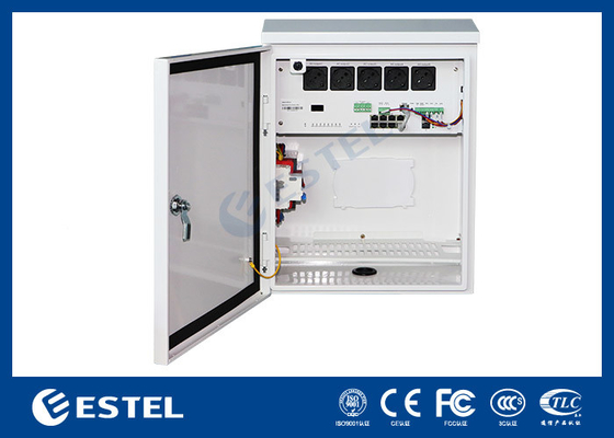 Boîte de surveillance intelligente de porte métallique avec une entrée d'alimentation AC220V de 1 canal et une sortie de 5 canaux