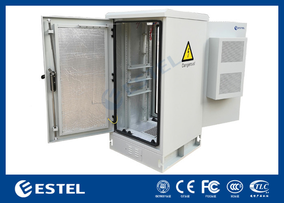 24U climatiseur 650x650x1300 Taille standard avec refroidissement DC48V et ventilateur pour le refroidissement