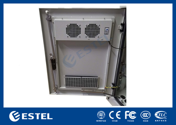 Armoires debout au sol avec ventilateur pour la ventilation, armoire à batterie de télécommunication OEM ODM