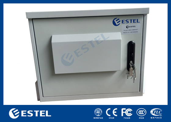 Cabinet de télécommunications extérieur de 19 pouces 9U avec deux ventilateurs AC220V 50Hz ET6060500A-9U