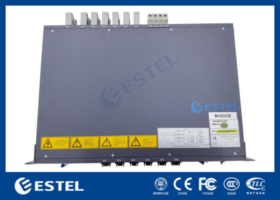 Système de puissance de rectificateur standard de 19 pouces 2U, entrée en courant alternatif et sortie en courant continu pour cabinet télécom