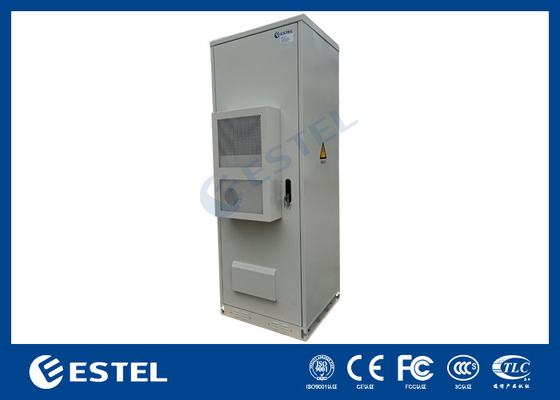 Armoire d'équipement de 19 pouces 45U facilement assemblée avec climatiseur IP55