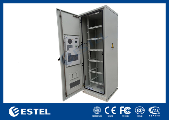 Armoire d'équipement de 19 pouces 45U facilement assemblée avec climatiseur IP55