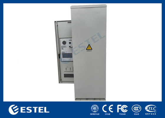 ET7575180A-33U Armoire à double paroi Montée au sol Armoire électrique télécom 48V