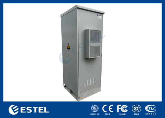Équipement de télécommunication extérieur galvanisé IP55 avec système de rectificateur 200A