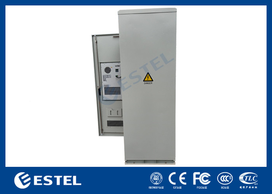 Équipement de télécommunication extérieur galvanisé IP55 avec système de rectificateur 200A