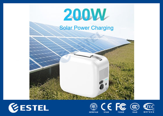 Station d'alimentation portable ESTEL eCandle 1KWH Batterie LiFePO4 Charge solaire Sortie 300W Sauvegarde UPS