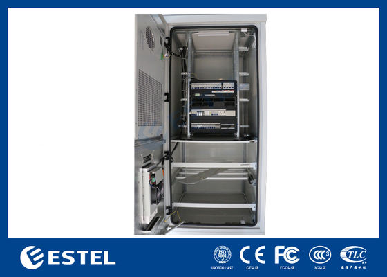 22U IP65 Armoire de télécommunication extérieure avec des caractéristiques anti-vol et résistantes aux intempéries