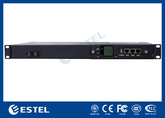 Unité de distribution d'alimentation 200-240VAC 16A, PDU intelligente pour montage en rack avec prise d'entrée C20