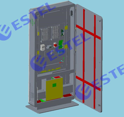 Kiosque / Moniteur LCD Armoire extérieure de climatisation