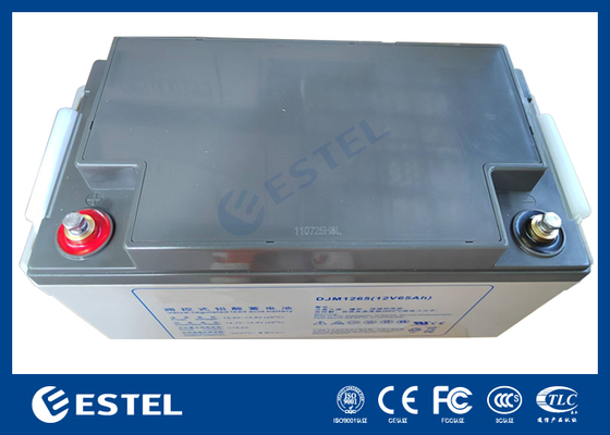 ESTEL DJM1265 12V 65Ah Batterie au plomb acide à usage général Solution d'alimentation fiable pour les UPS et les systèmes de stockage d'énergie des télécommunications