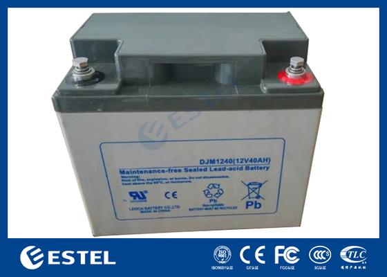 ESTEL DJM1240 12V 40Ah Compacte batterie au plomb acide Solution d'alimentation fiable pour les télécommunications et les systèmes de sauvegarde