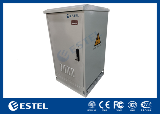 Cabinet de télécommunication extérieur avec système de puissance de télécommunication de 24 kW, rectificateurs d'alimentation en continu Cabinet d'équipement de télécommunication