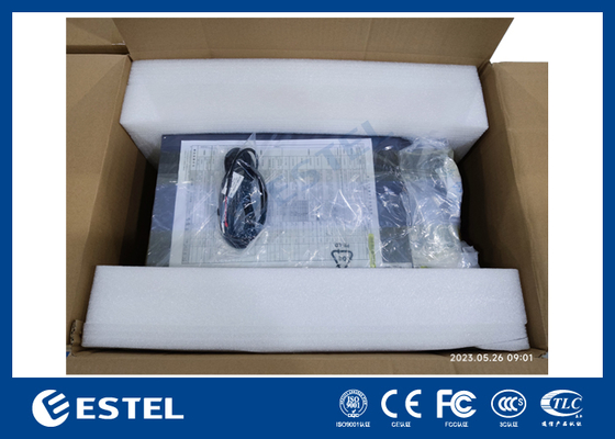 - Système d'alimentation télécom 48VDC avec une capacité de 9kW et des fonctions de contrôle et de surveillance à distance